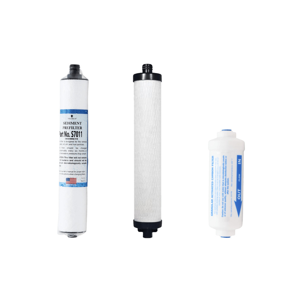 Microline TFC-400 RO Replacement Filter Kit (Membrane Sold Separately)