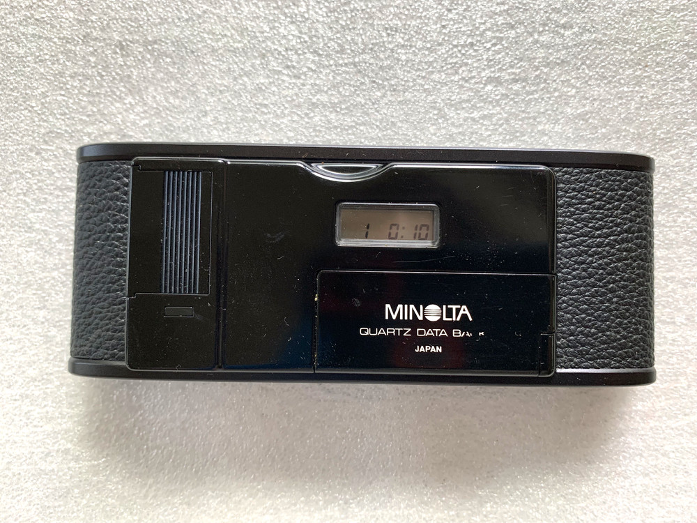 Minolta Quartz Data Back G For Minolta Film Camera-Tested