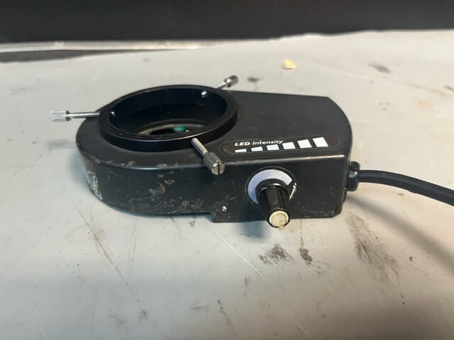 Micro-Lite, LV2000-B, Ring Illuminator Light, With Power Supply