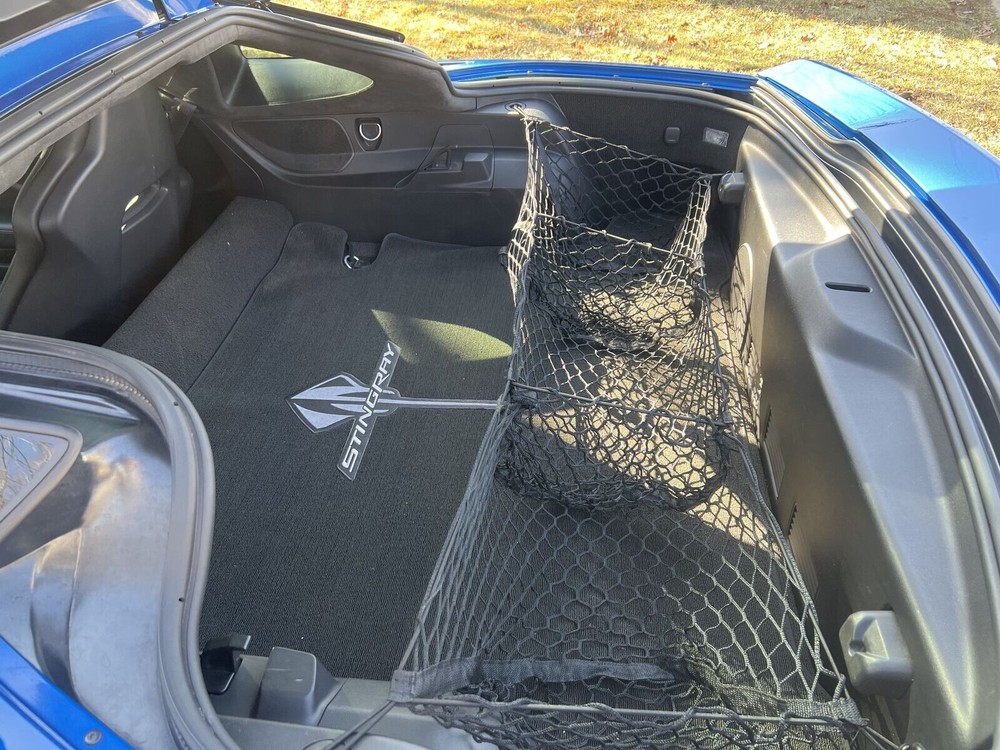3 Pocket Cargo Net Trunk Cargo Organizer Storage For CHEVY C7 CORVETTE 2014-2019