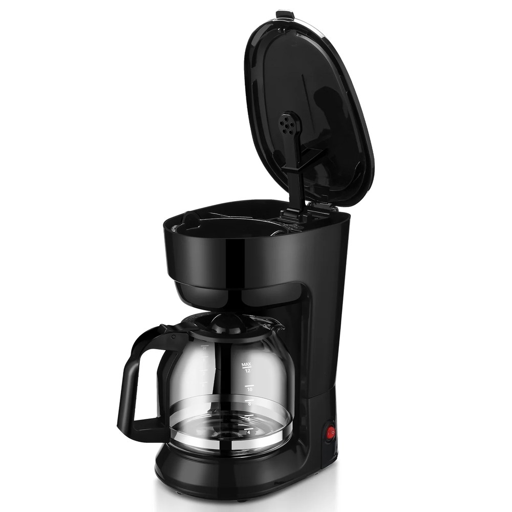 12 Cup Coffee Maker Black, Drip Coffee Maker