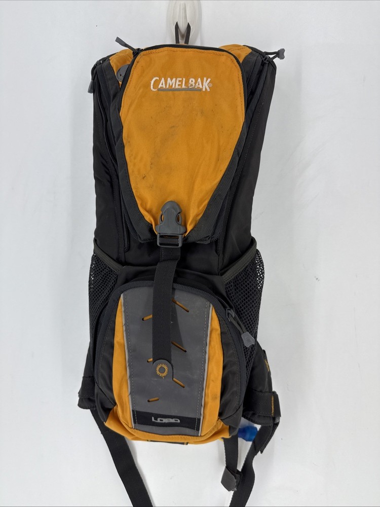 Vintage Camelbak Lobo Hydration Pack Yellow