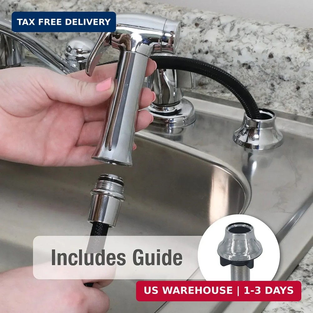 Danco 10330 Transitional Kitchen Sink Side Spray, Chrome