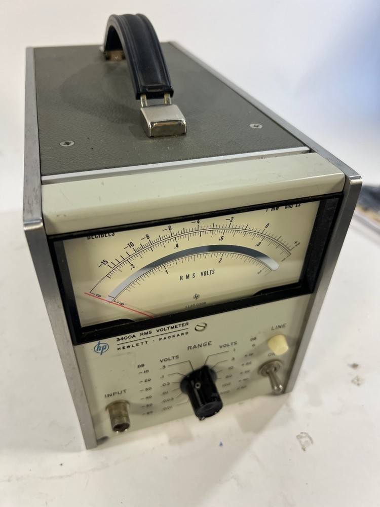 HP 3400A RMS Voltmeter Used Hewlett Packard