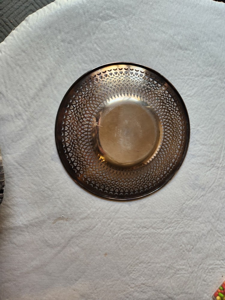 silver tray