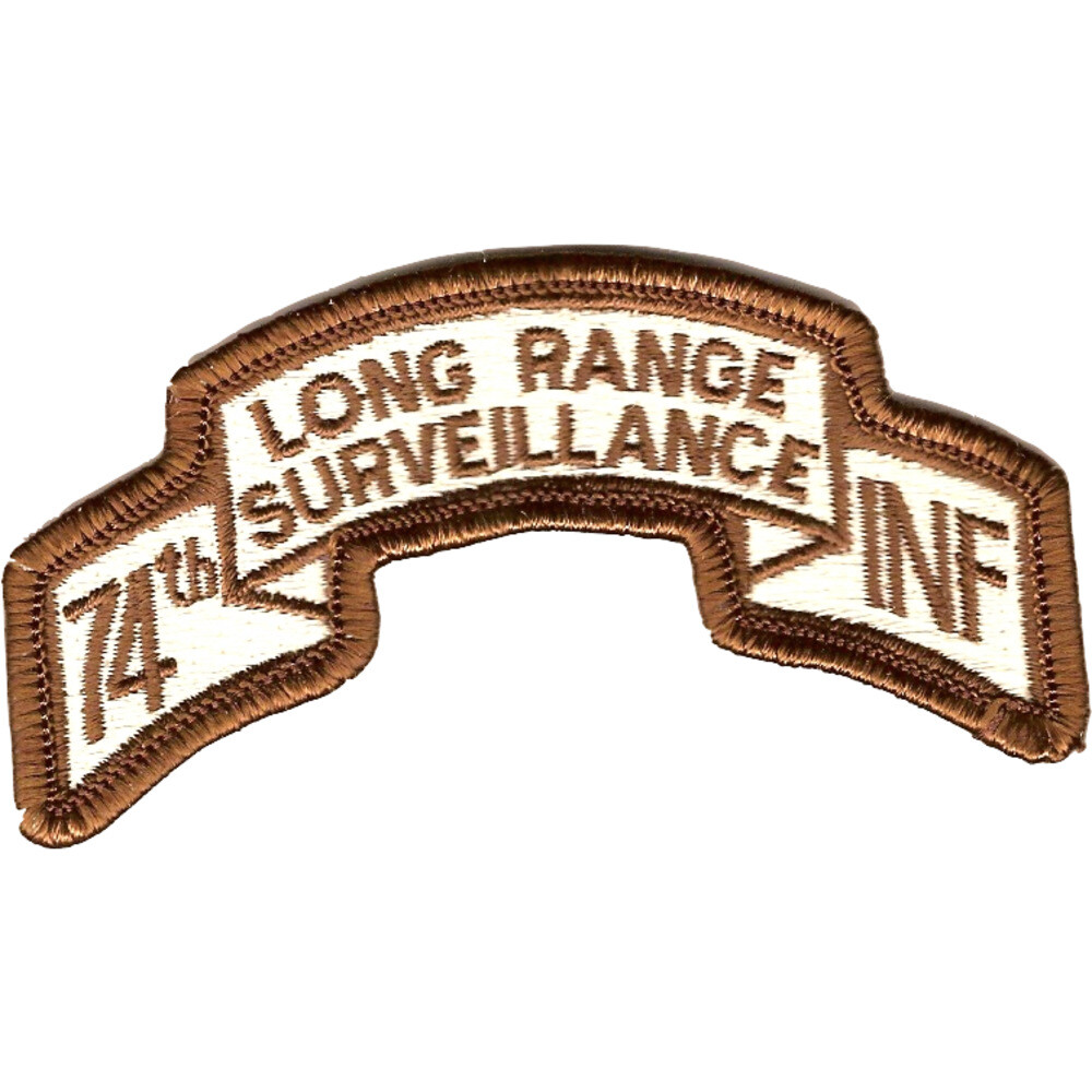 74th LRS Infantry Desert Patch