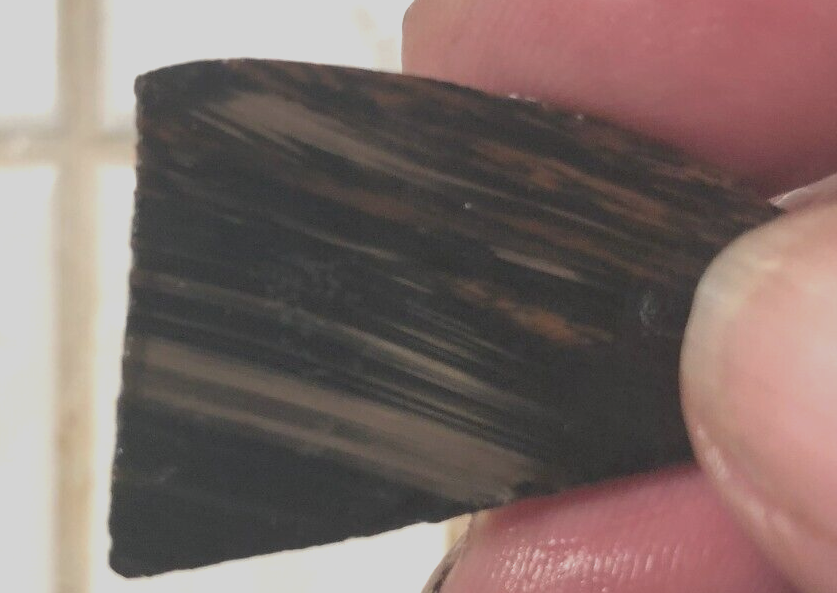 OBSIDIAN and slag glass Flint Knapping Primitive preforms great gem quality
