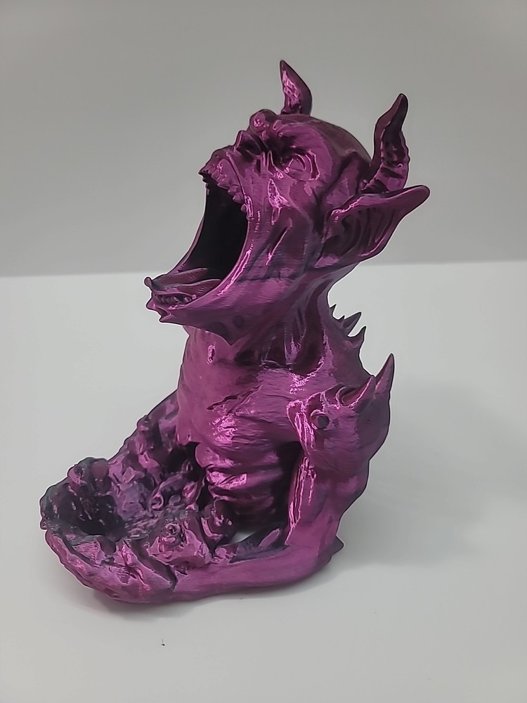 Imp's Hunger Dice Tower - D&D Pathfinder Cthulhu RPG - Gothic Devil Demon DND