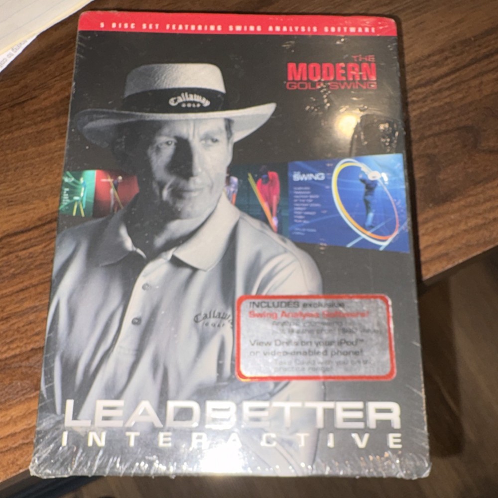 Leadbetter Interactive The Modern Golf Swing 5-Disc DVD Set Training Software