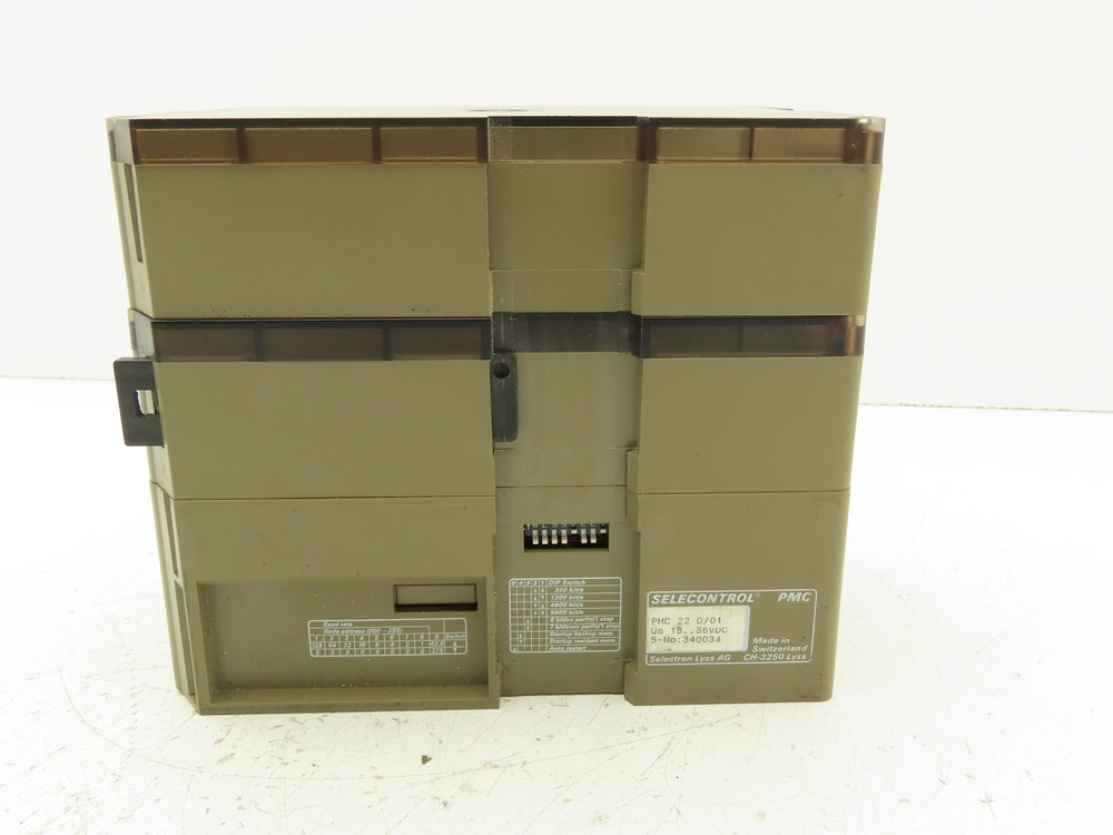 Selectron PMC 22-D/01 Selecontrol PLC Module 18-36VDC