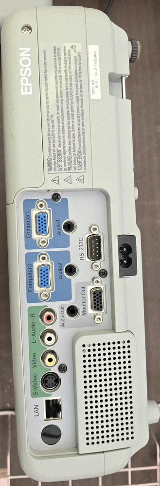 Epson PowerLite 83c 3LCD Projector