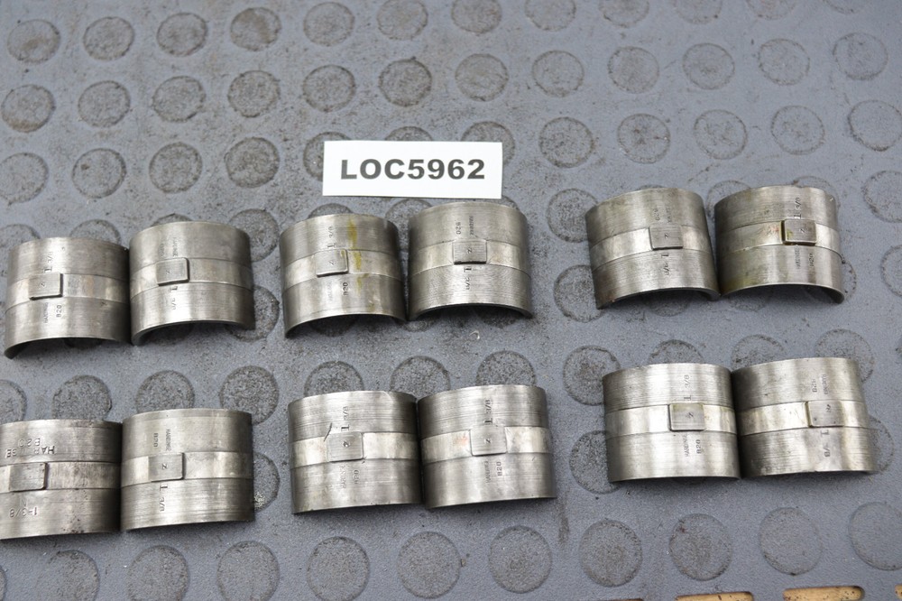 HARDINGE ( 1-3/8'' ROUND ) B20 COLLET PADS  READ DESCRIPTION ! LOC5962
