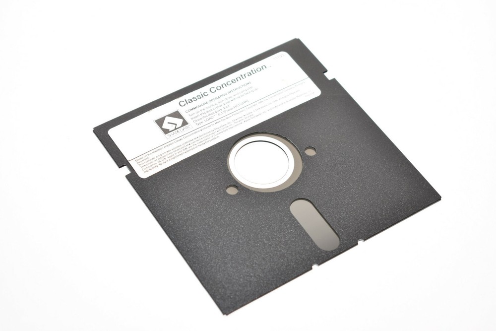 Classic Concentration Computer Game - Commodore 64/128, IBM, Tandy - 2.11 DOS