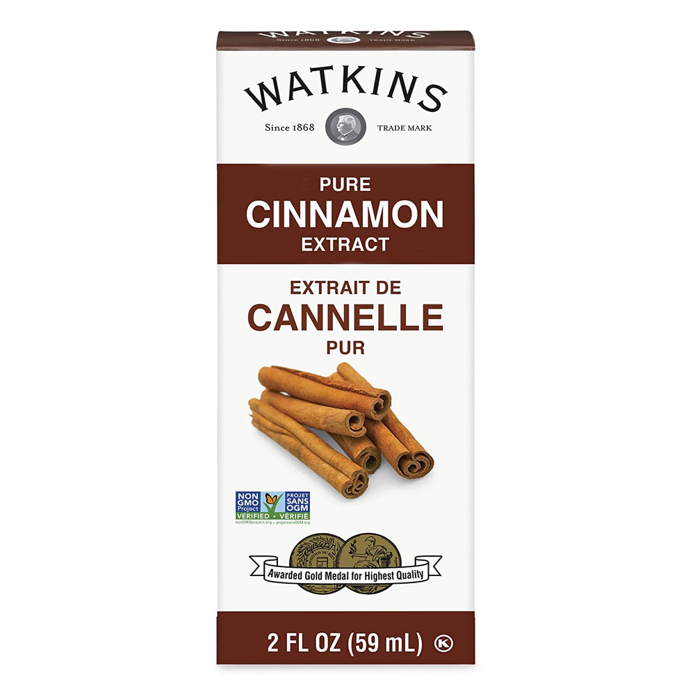Watkins Pure Cinnamon Extract Non-Gmo Kosher 2 Oz. Bottle 1-Pack