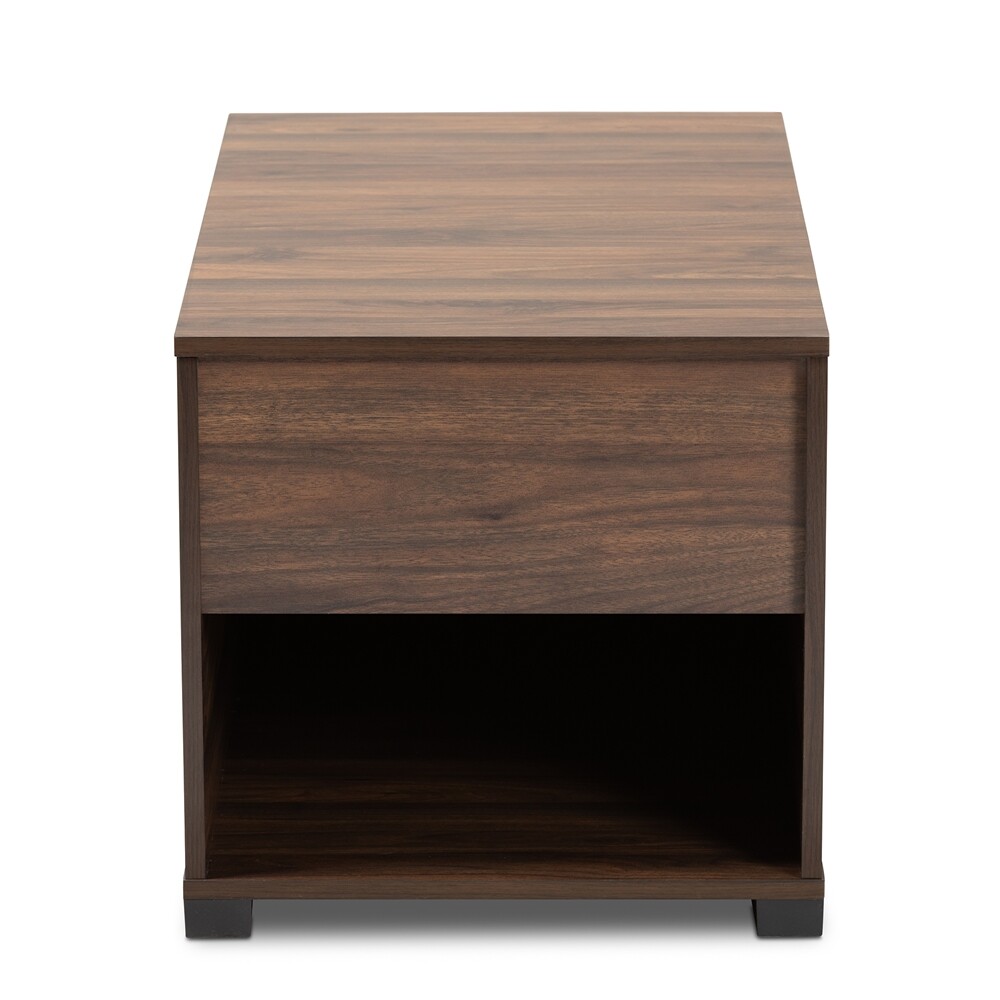 Cat Litter Box Cover / Cat House End Side Table Furniture Brown Rectangular