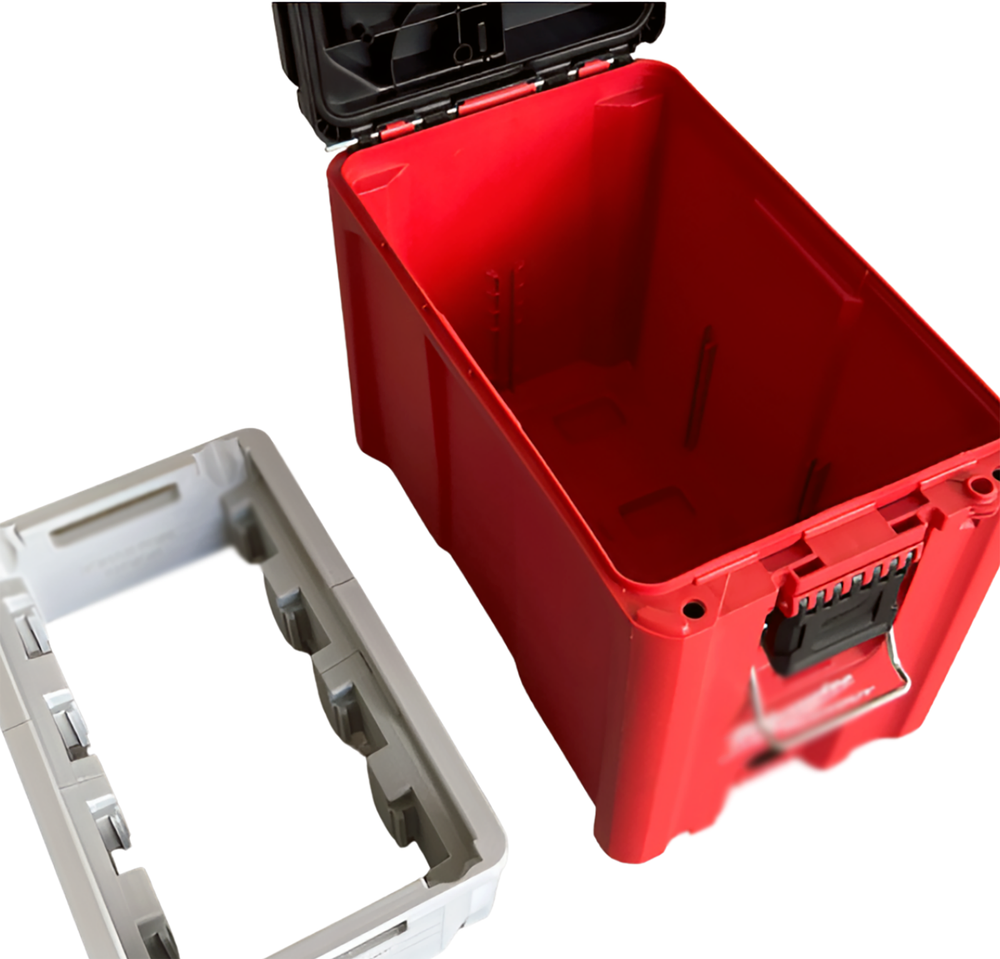 M18 Battery Rack UPPER Insert for Milwaukee Packout (Insert Only)