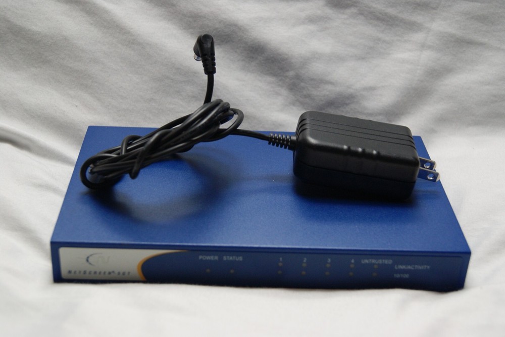 netscreen ns-5gt-101 VPN firewall tested & working