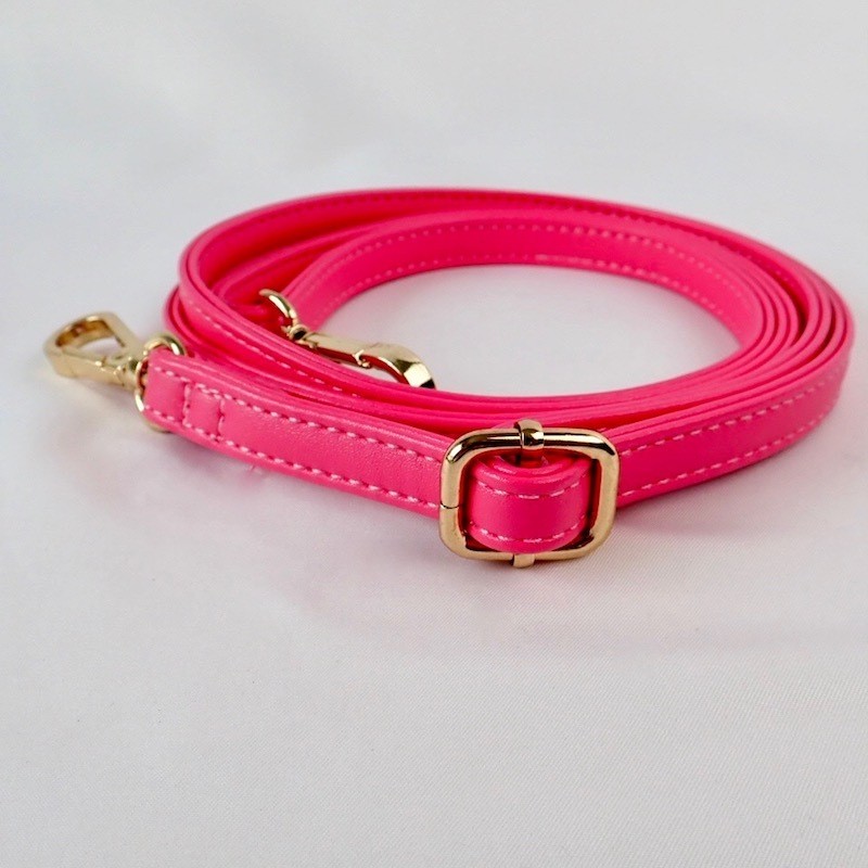 Cotton Raffia Shoulder Strap (Rose)