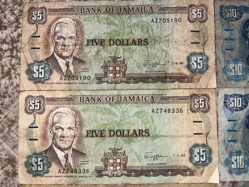 Jamaican Bank Notes
