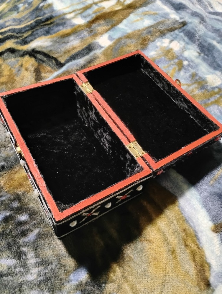 Hand Done Wooden Storage Box