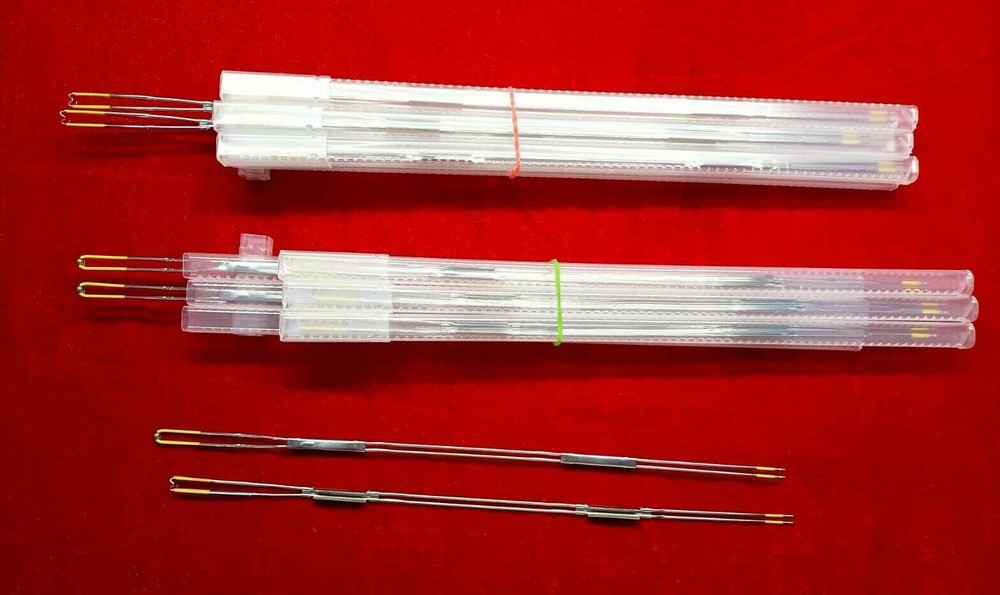 6pc Laparoscopic Loop Electrodes for Double Stem Working Element Bipolar Passive