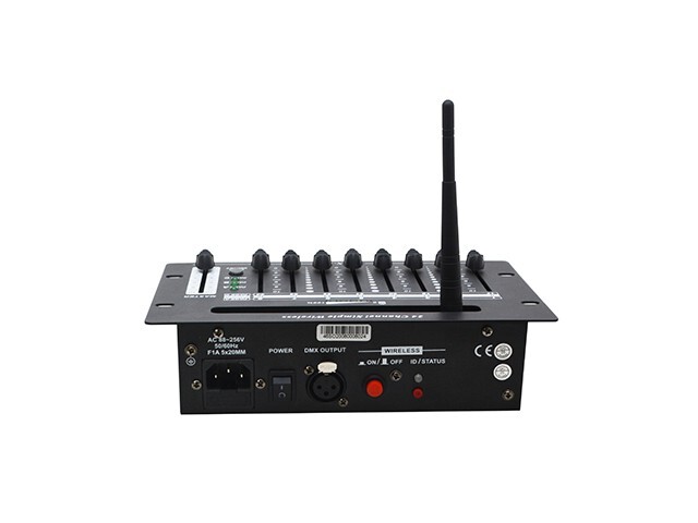 wireless  battery 24CH DMX console  Stage Lighting DMX Controller for DJ light
