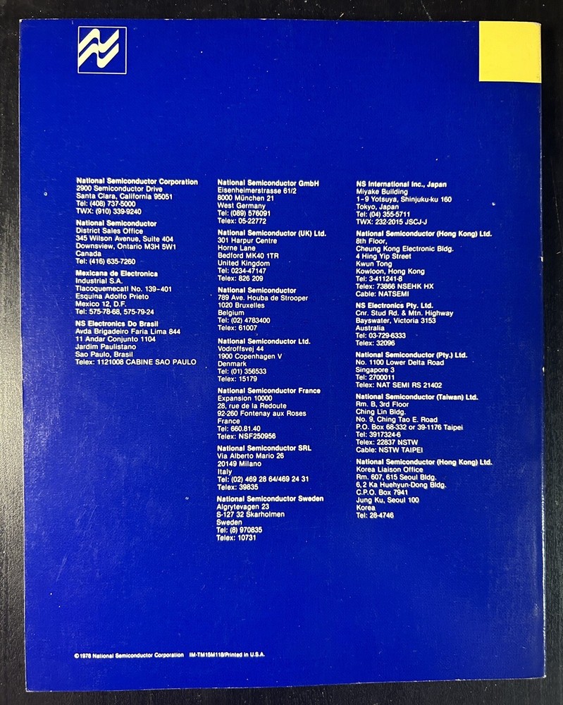 1977 National Semiconductor Pressure Transducer Handbook
