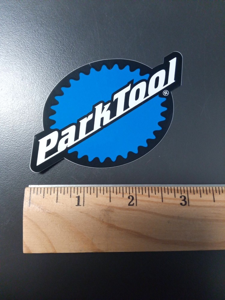 3.75" Park Tool Decal/Sticker Blue/White/Black