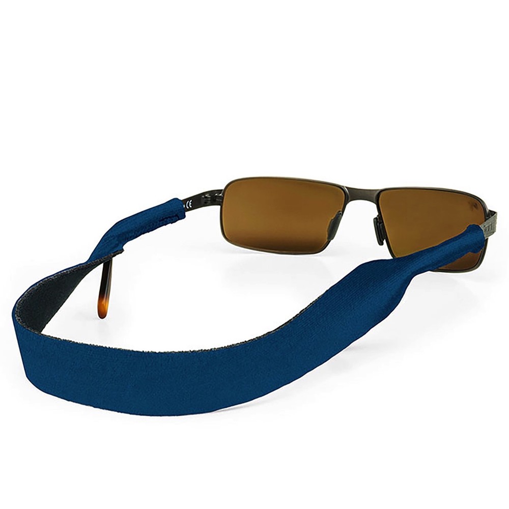Croakies Original Solid Eyewear Retainer, Regular 2-6mm - Navy (2-Pack)