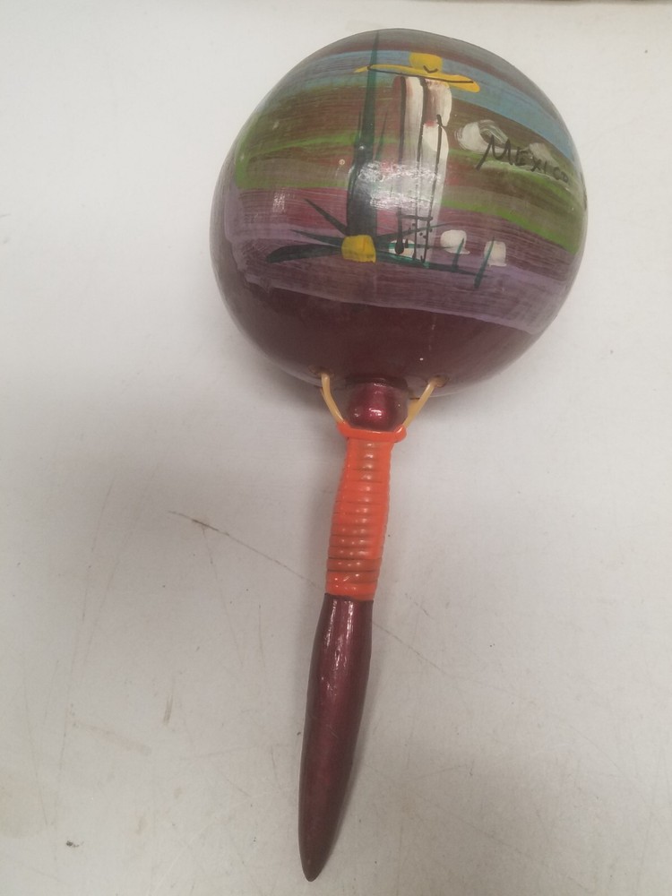 Hand Painted Mexucan Rumba Shakers