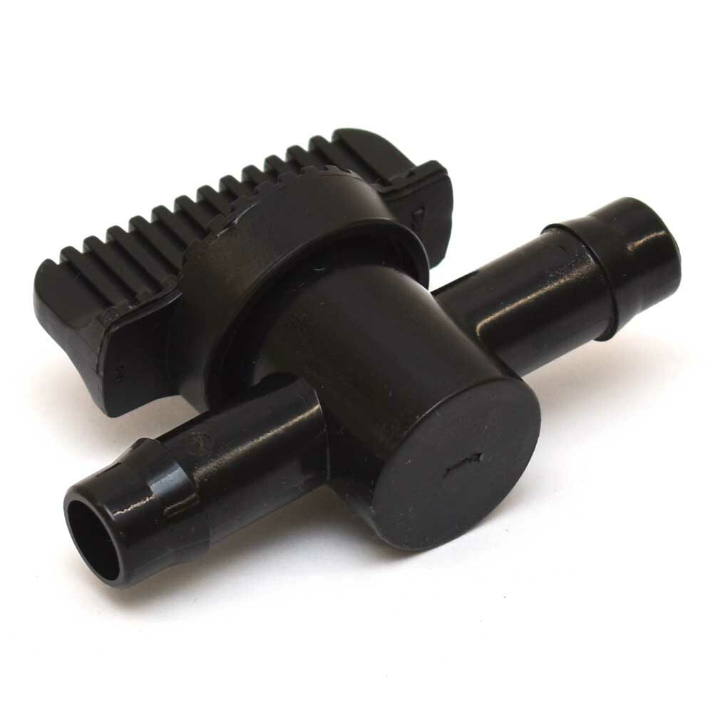 Boat Shut Off Valve QAVB600 | Black Plastic 1/2 Inch