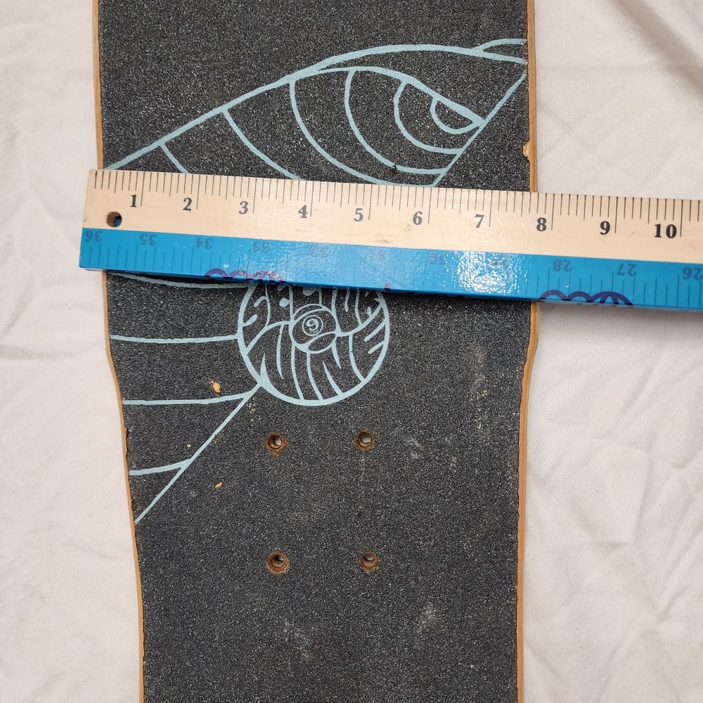 Sector Nine Cyclone Maroon Deck Worn 8"