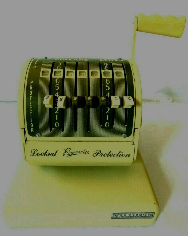 Paymaster Vintage X-900 Business Check Writer