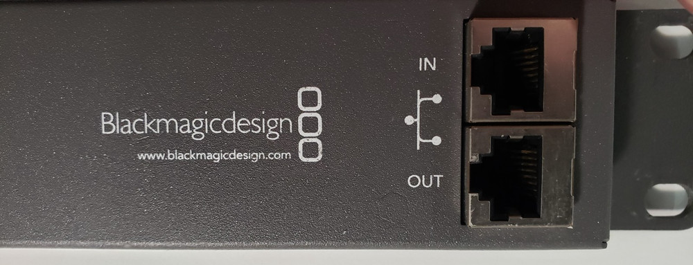 Blackmagic Design Videohub Smart Control with power supply