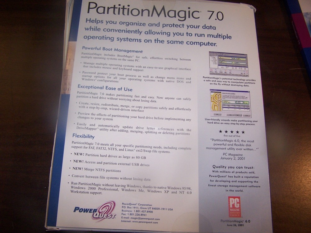 Partition Magic 7 fofr PC