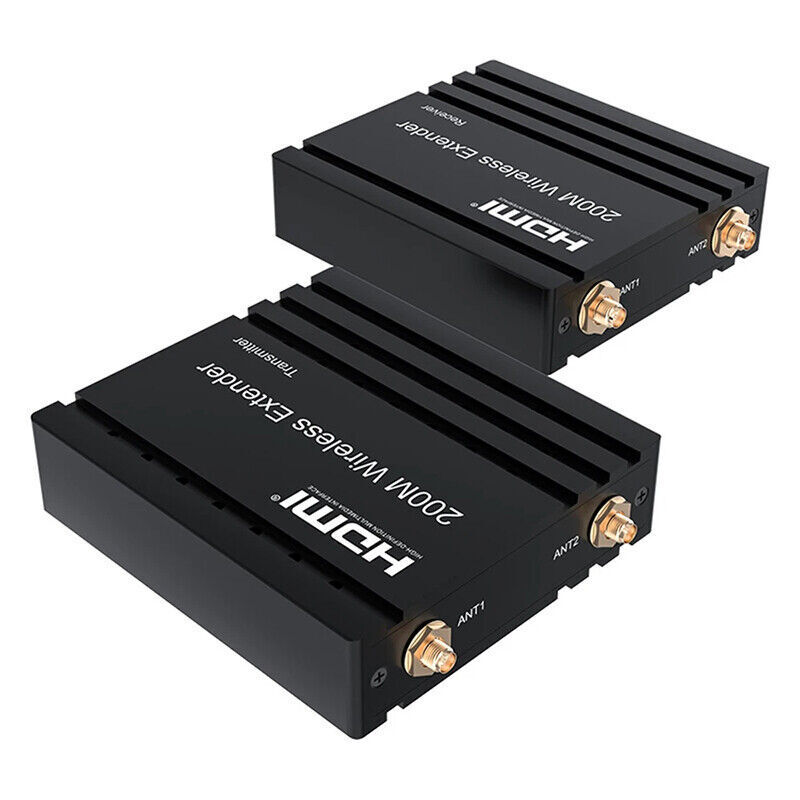 200M HDMI Wireless Extender Video Transmitter and Receiver Display Adapter 1080p