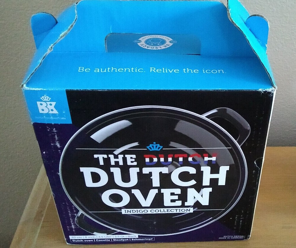 BK Dutch Oven, 2.5 Quart, Black * NEW *