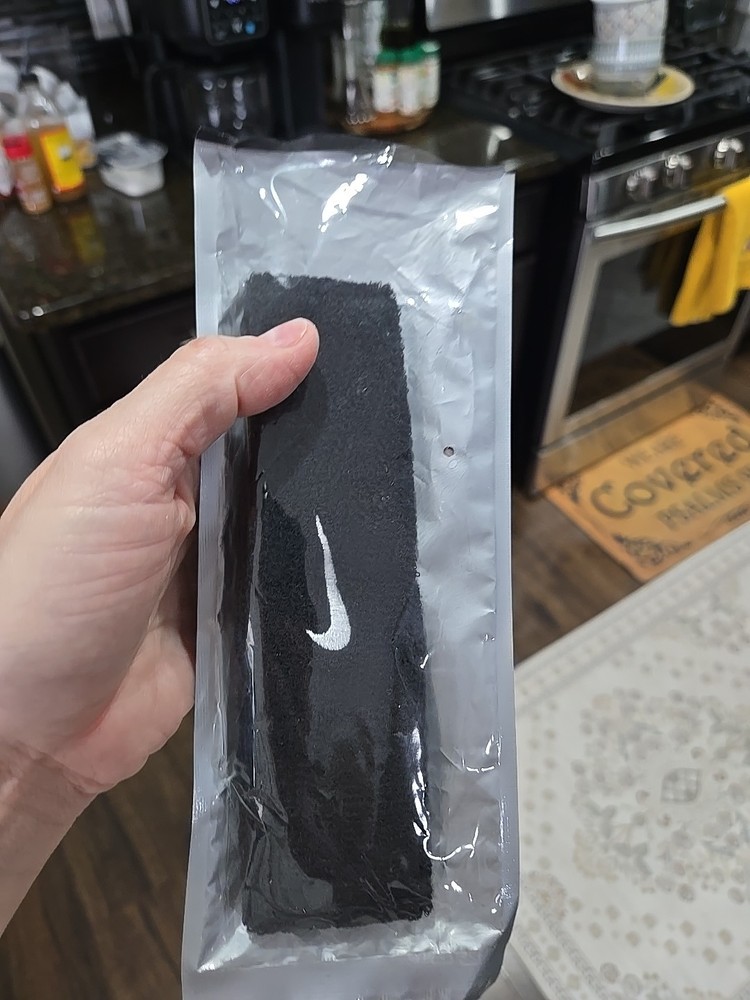 Nike swoosh headband