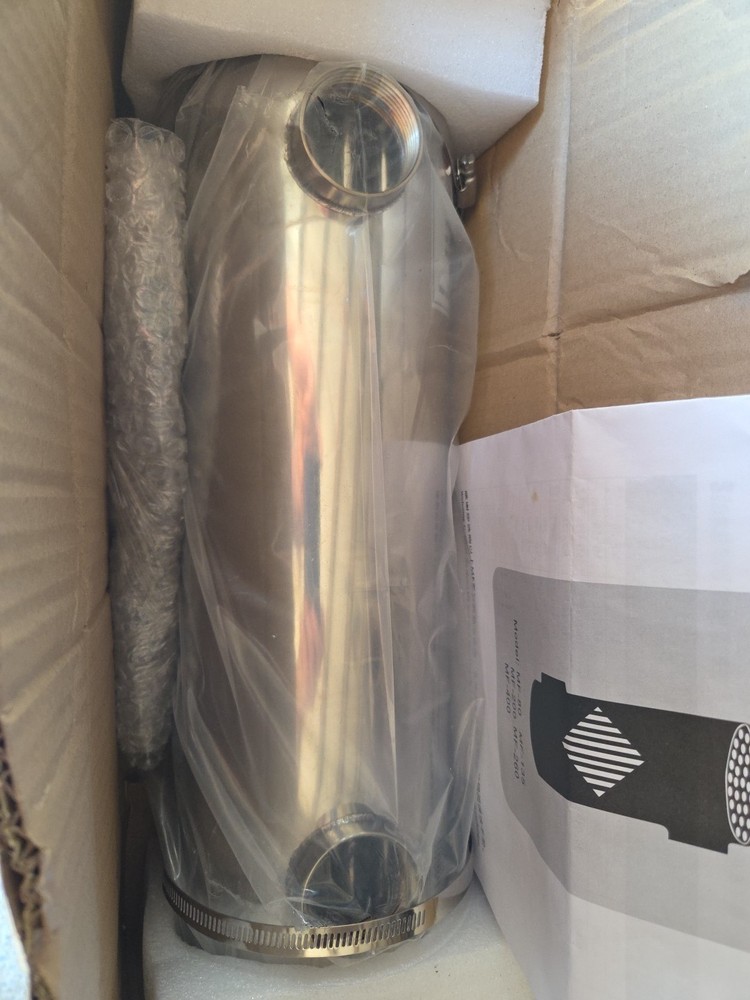 MF-200 HEAT EXCHANGER @ 304 Stainless Steel for SWIMMING POOL POND & SPA Bath