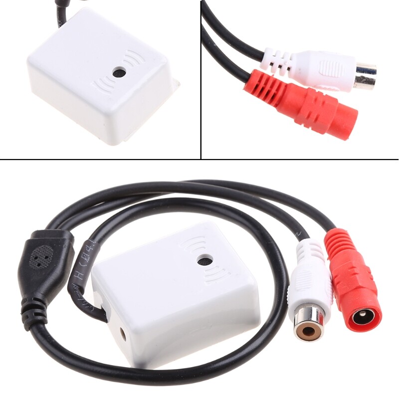 Microphone Pickup Sound Device For CCTV Camera Security System