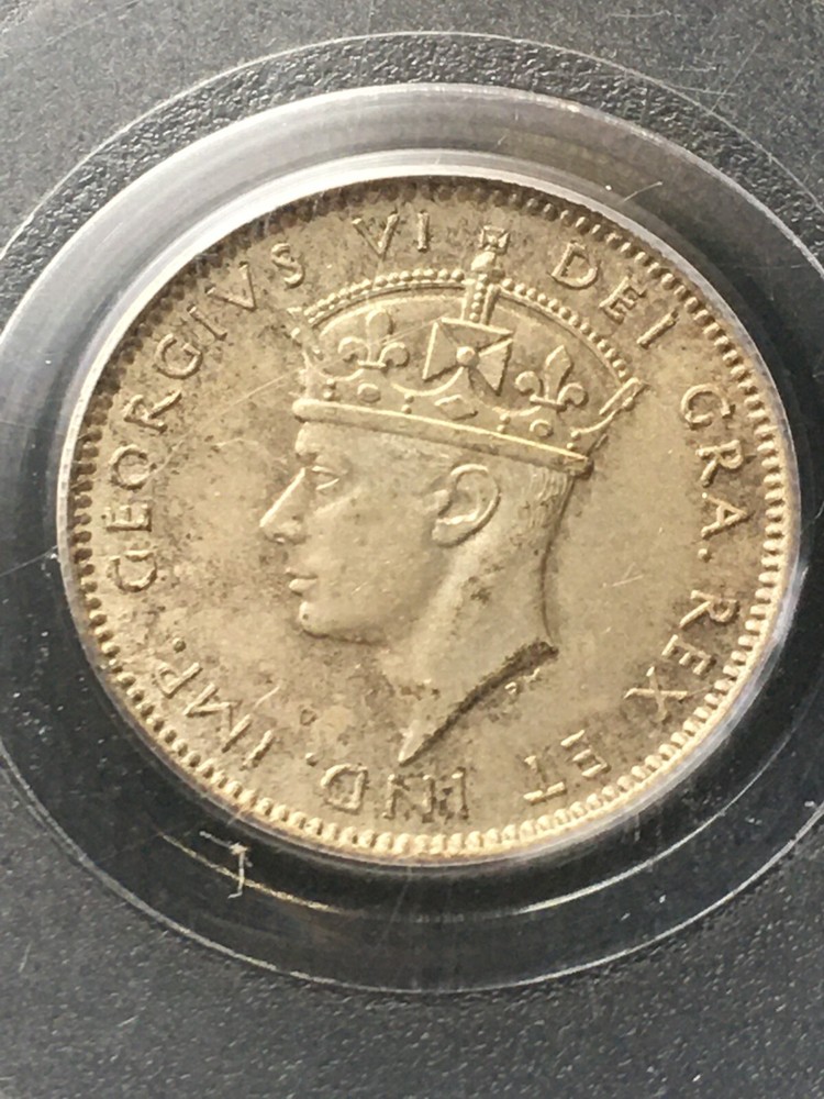 1938 PCGS Graded Newfoundland ¢10 Cent **MS-63**