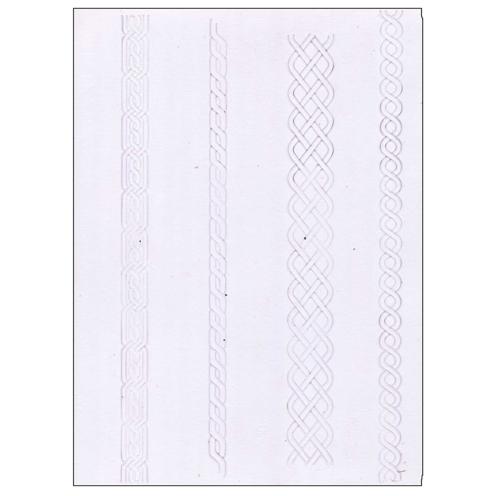 Celtic Borders Easy Trace Reusable Leather Tooling Pattern MakerAid® 78904-02