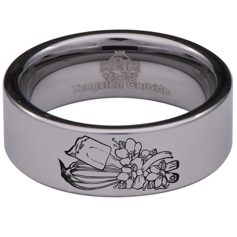 Baker's Tungsten Carbide Ring