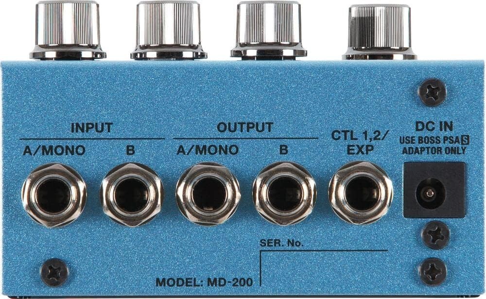 BOSS MD-200 Modulation Guitar Effects Stomp Pedal Blue New