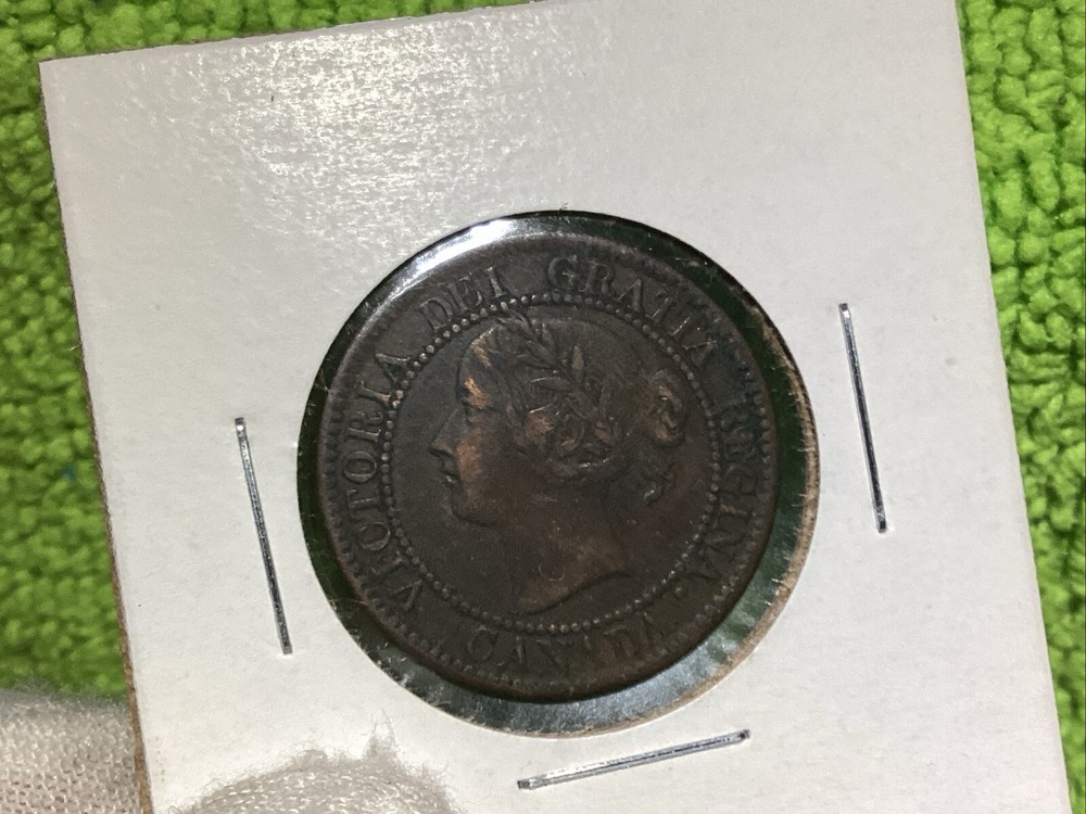 1859 CANADA 🇨🇦 LARGE CENT FREE 🚢 SHIPPING
