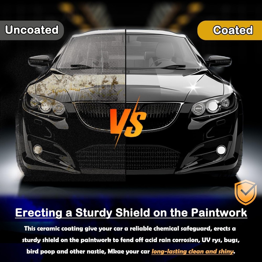 Quick Effect Coating Agent, Ceramic Spray for Car Wax Polish Paint...