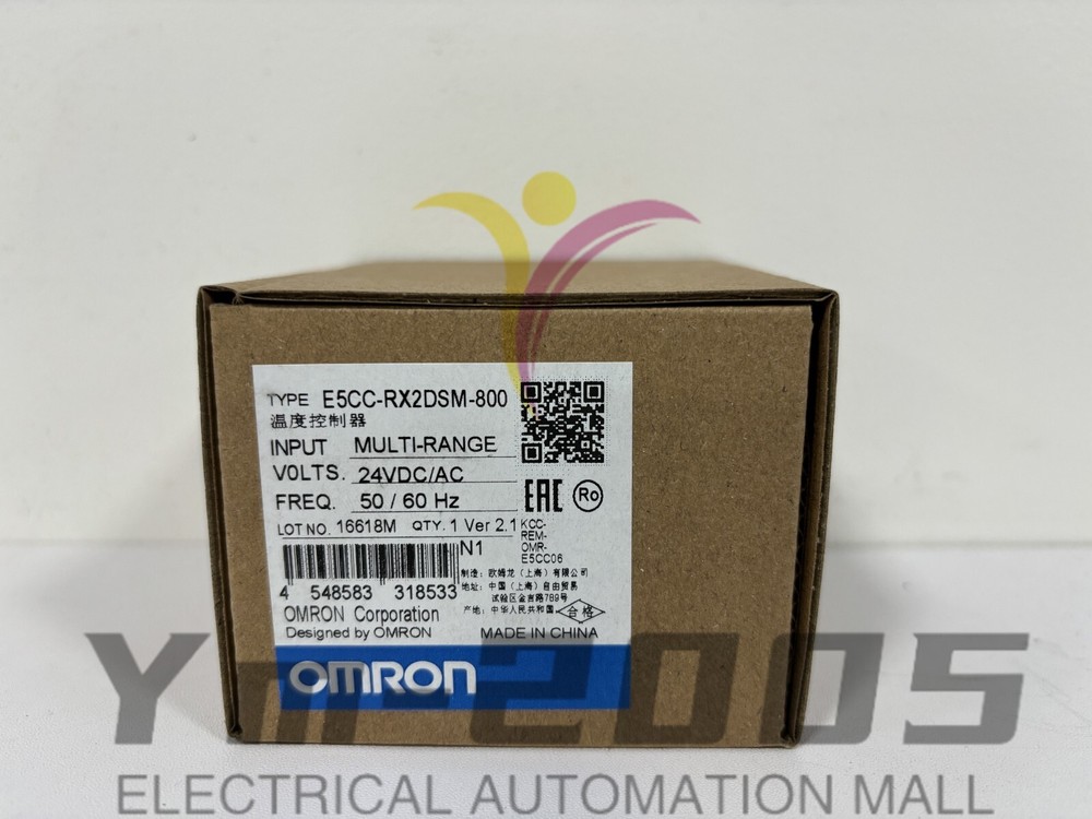 Omron-E5CC-RX2DSM-800 24VAC/DC Temperature Controller 1PCS NEW