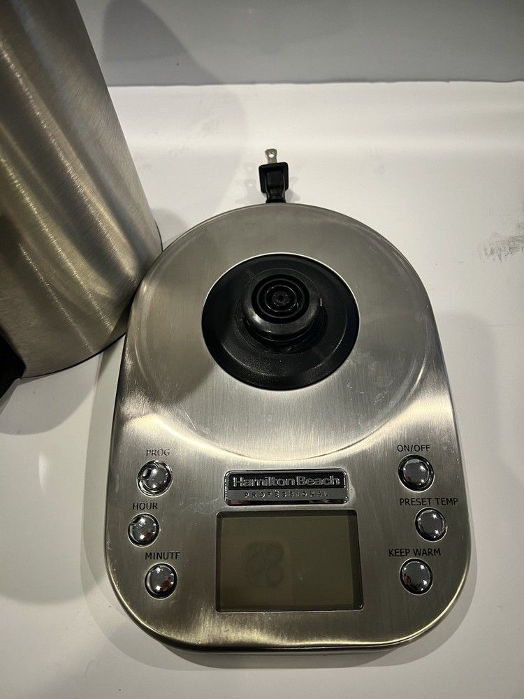 Hamilton Beach Professional Digital LCD Temperature Control Electric Kettle