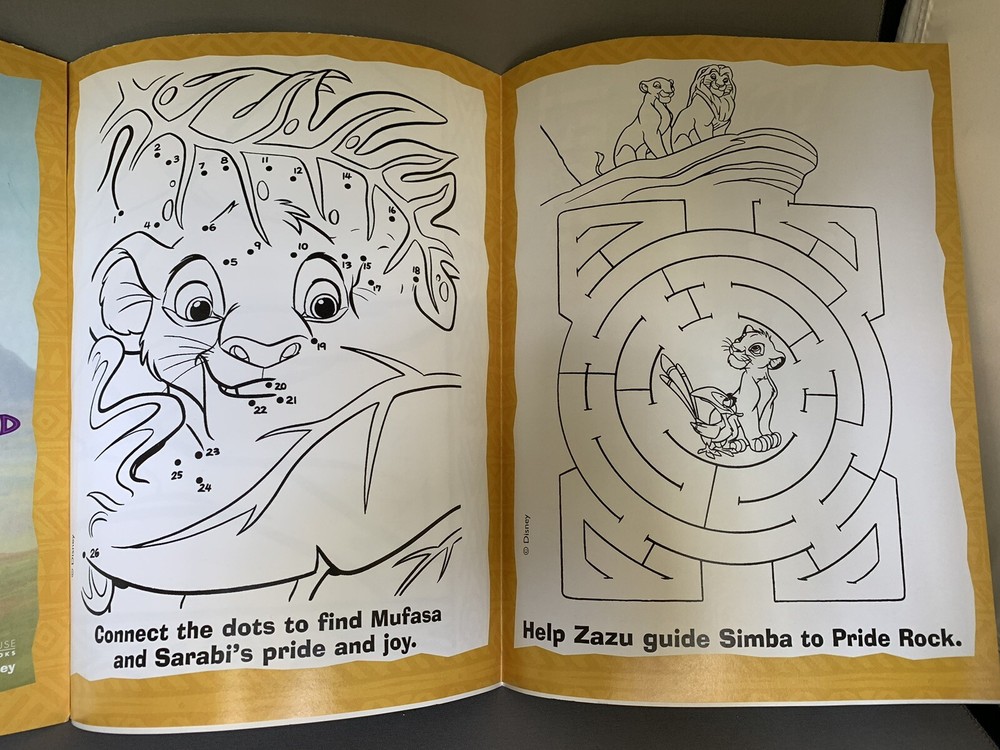 Disney Lion King Kroger fun kit - NEW