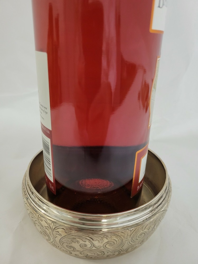 TIFFANY & CO. STERLING SILVER DISH / WINE COASTER